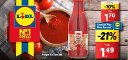 Lidl Baresa Polpa de Tomate promoção