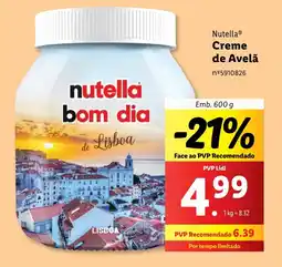 Nutella Creme de Avelã
