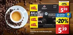 Lidl Bellarom Cápsulas de Café Ristretto XXL promoção