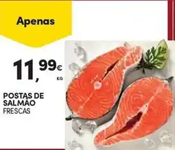 Continente Postas de salmao frescas promoção