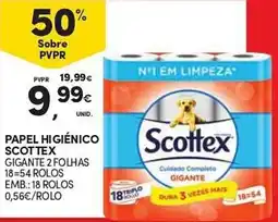 Papel higiénico scottex