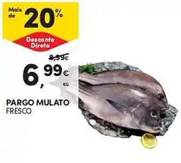 Continente Pargo mulato fresco promoção