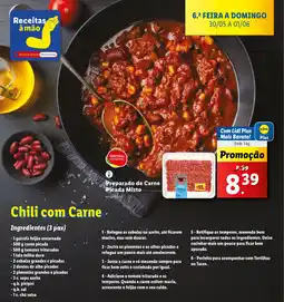 Lidl Preparado de Carne Picada Misto promoção