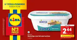 Lidl Mimosa Manteiga com Sal sem Lactose promoção