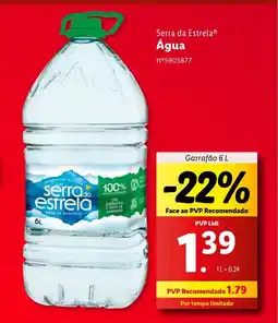 Lidl Serra da Estrela Água promoção