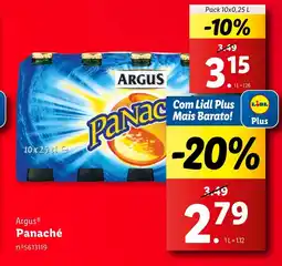 Lidl Argus Panaché promoção