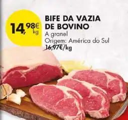 Pingo Doce Bife da vazia de bovino promoção