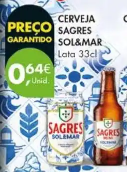 Pingo Doce Cerveja sagres sol&mar promoção