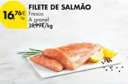 Pingo Doce Filete de salmão fresco a granel promoção