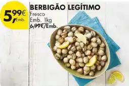 Pingo Doce Berbigão legítimo fresco promoção