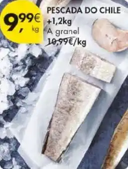 Pingo Doce Pescada do chile a granel promoção