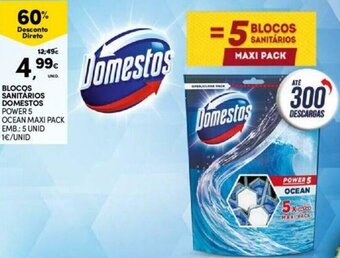 Blocos Sanitarios Domestos 5 Unid