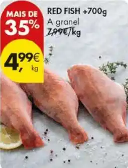 Pingo Doce Red fish +700g a granel promoção