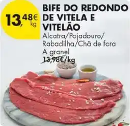 Pingo Doce Bife do redondo de vitela e vitelão promoção