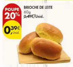 Pingo Doce Brioche de leite promoção