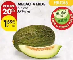 Pingo Doce Melão verde a granel promoção