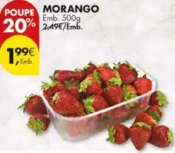 Pingo Doce Morango promoção