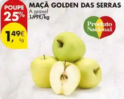 Pingo Doce Maçã golden das serras promoção