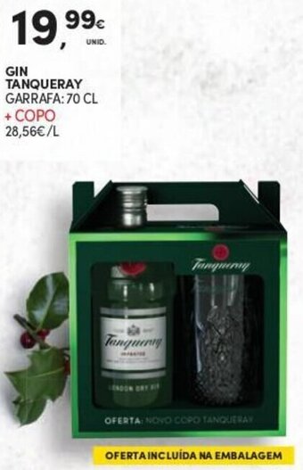 Continente Gin Tanqueray 70cl promoção