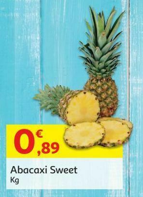 Auchan Abacaxi sweet promoção