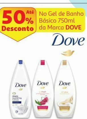 Gel de banho dove