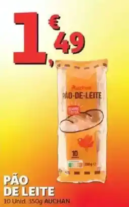 Auchan Pão de leite promoção