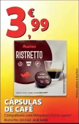 Auchan Cápsulas de café promoção