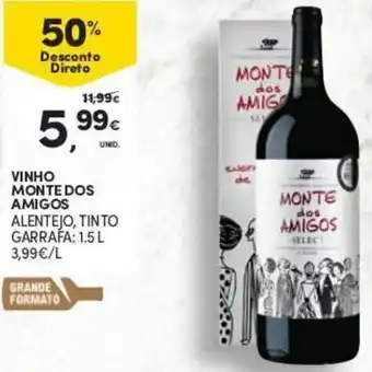 Continente Vinho Monte dos Amigos 1.5L promoção