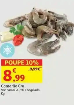 Auchan Camarão Cru promoção
