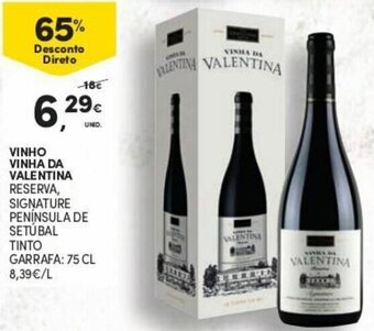Vinho Vinha da Valentina 75cl