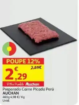 Auchan Preparado Carne Picada Perú AUCHAN promoção