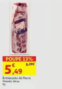 Auchan Entrecosto de Porco promoção