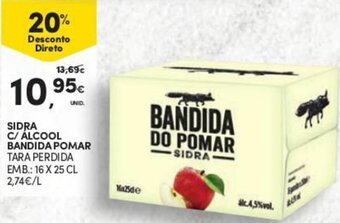 Sidra C/ Álcool Bandida do Pomar 16x25cl