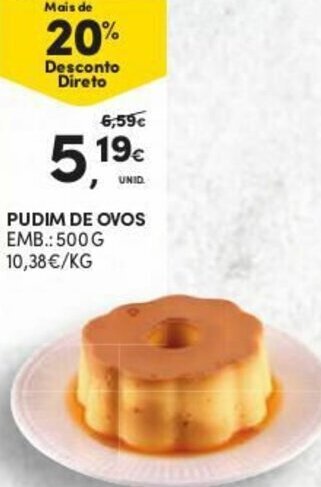Pudim de Ovos 500g