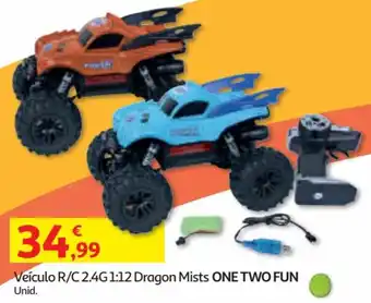 Veículo R/C 2.4G 1:12 Dragon Mists One Two Fun