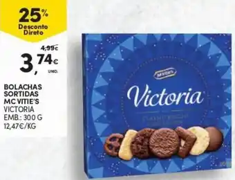Continente Bolachas Sortidas Mc Vitie's 300g promoção