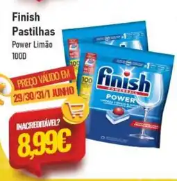 Belita Finish Pastilhas promoção
