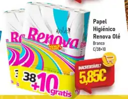 Belita Papel Higiénico Renova Olé promoção