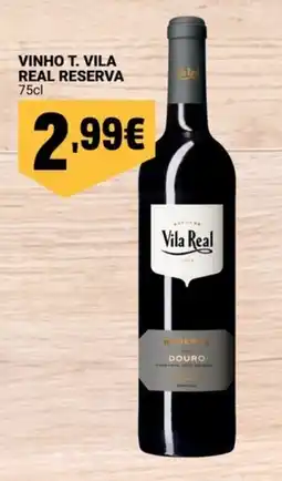 Vinho t. vila real reserva