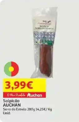 Auchan Salpicão AUCHAN promoção