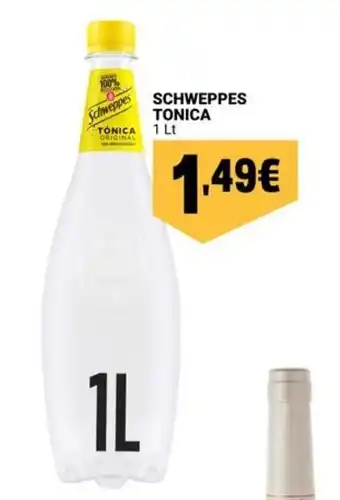 Neomáquina Schweppes tonica promoção
