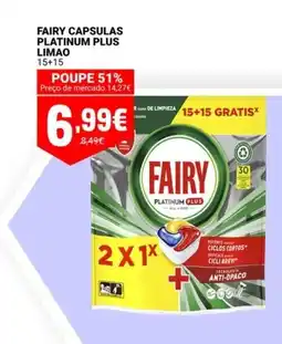 Neomáquina Fairy capsulas platinum plus limao promoção