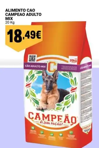 Neomáquina Alimento cao campeao adulto mix promoção