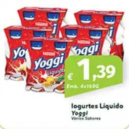 Roque Supermercados logurtes Liquido Yoggi promoção