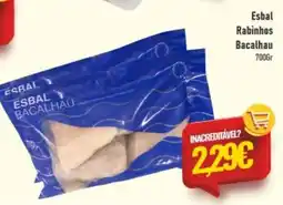 Esbal Rabinhos Bacalhau