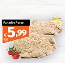 Roque Supermercados Panados Porco promoção
