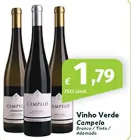 Roque Supermercados Vinho Verde Campelo promoção