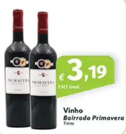 Roque Supermercados Vinho Bairrada Primavera promoção