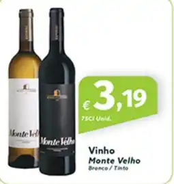 Roque Supermercados Vinho Monte Velho promoção