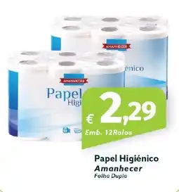 Roque Supermercados Papel Higiénico Amanhecer Folha Dupla promoção